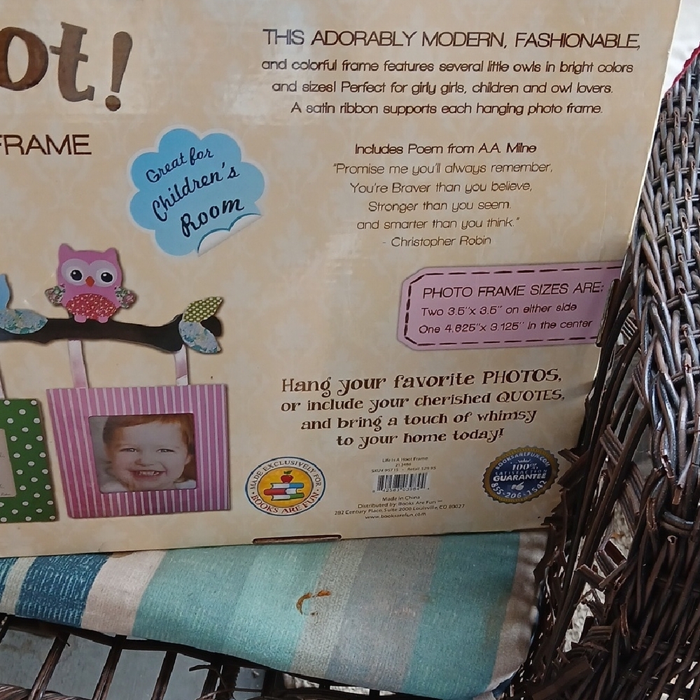 Owl-Themed Multi-Color Photo Frame - Picture 4 of 4